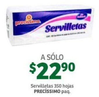 Servilletas Precíssimo 350 hojas