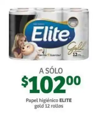 Papel Higiénico Elite Gold 12 rollos