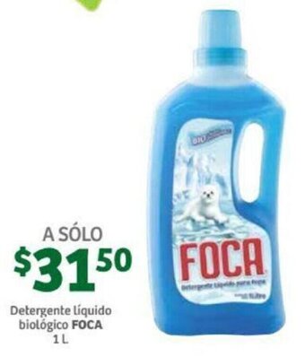 Soriana Mercado Detergente Líquido Biológico Foca 1L oferta