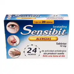 Farmacias YZA Sensibit 10Mg 20 Tabs oferta