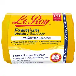 Farmacias YZA Venda Elástica Le Roy 5cmx5m oferta