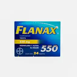 Farmacias YZA Flanax 550Mg 24 Tabs oferta