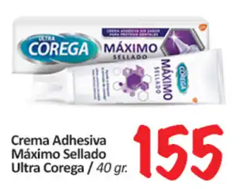 Crema Adhesiva Máximo Sellado Ultra Corega 40g