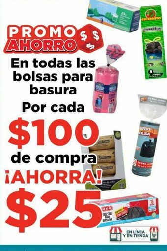 HEB Bolsas de basura oferta