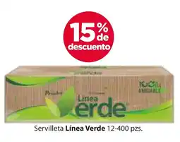 Zorro Línea Verde servilleta oferta
