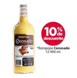 Zorro Coronado rompope oferta