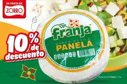 Zorro Franja queso estilo panela oferta