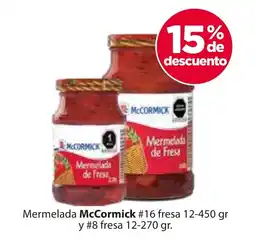 Zorro McCormick mermelada fresa oferta