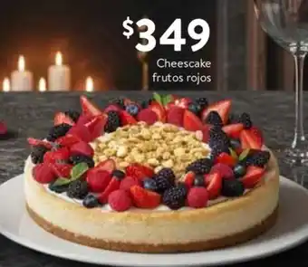 Cheescake frutos rojos