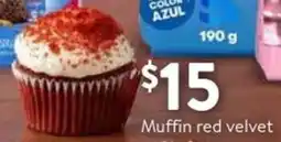 Walmart Express Muffin red velvet oferta