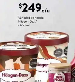 Walmart Express Häagen-Dazs helado oferta