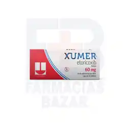 Farmacias Bazar XUMER 60MG 28 TABLETAS oferta