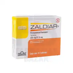 Farmacias Bazar ZALDIAR 37.5/325MG 10 TABLETAS oferta