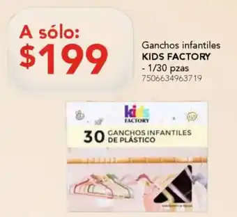 Kids Factory ganchos infantiles