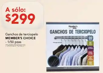 Ganchos de terciopelo