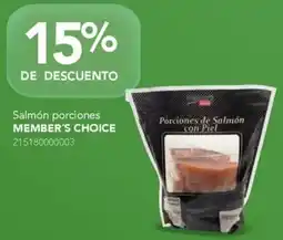 City Club Salmón porciones oferta