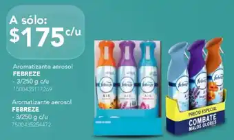 City Club Febreze aromatizante aerosol oferta