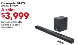 City Club JBL barra de sonido oferta