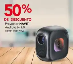 City Club Havit proyector android tv 9.0 oferta