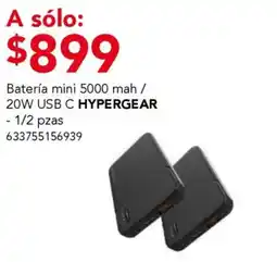 City Club Hypergear bateria mini oferta
