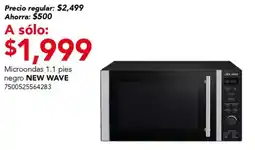 City Club New Wave microondas 1.1 pies negro oferta