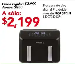 City Club Holstein freidora de aire digital 9 L oferta