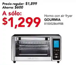 City Club Gourmia horno con air fryer oferta
