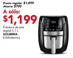 City Club Gourmia freidora de aire digital 5.7 L oferta