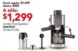 City Club Daewoo pure-espresso oferta