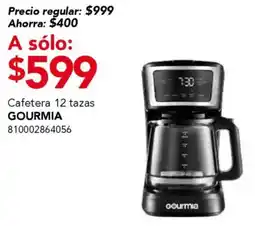 City Club Gourmia cafetera 12 tazas oferta