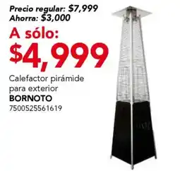 City Club Bornoto calefactor piramide para exterior oferta