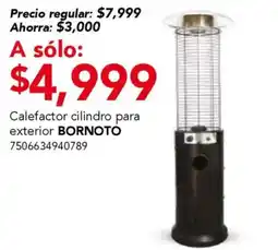 City Club Bornoto calefactor cilindrico para exterior oferta