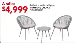 City Club Member's Choice set bistro mallorica oferta