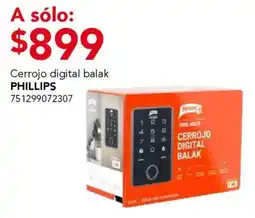 City Club Phillips cerrojo digital black oferta