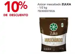 City Club Zulka azúcar mascabado oferta
