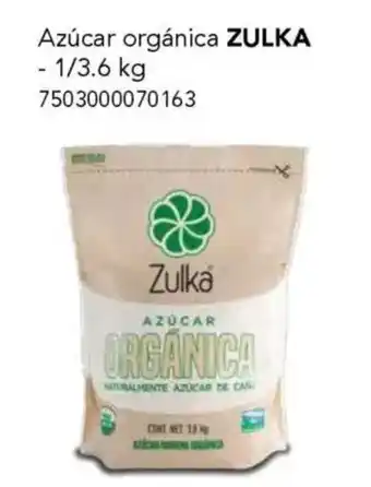 City Club Zulka azúcar orgánica oferta