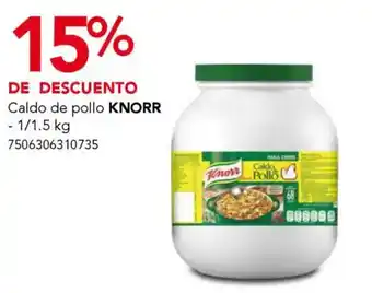 City Club Knorr caldo de pollo oferta