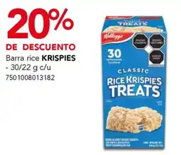 City Club Krispies barra rice oferta