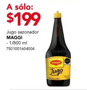 City Club Maggi jugo sazonador oferta