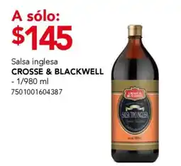 City Club Crosse & Blackwell salsa inglesa oferta