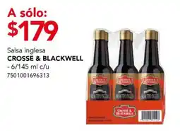 City Club Crosse & Blackwell salsa inglesa oferta