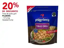 City Club Pilgrim's tiras de pollo grill oferta