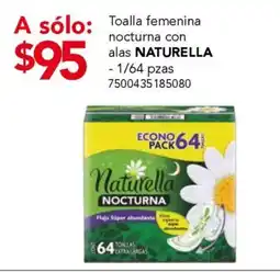 City Club Naturella toalla femenina nocturna oferta