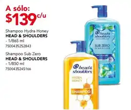 City Club Head & Shoulders shampoo oferta