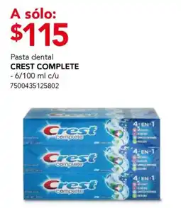 City Club Crest Complete pasta dental oferta