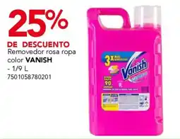 City Club Vanish removedor rosa oferta