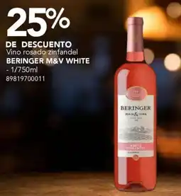City Club Beringer M&V White oferta