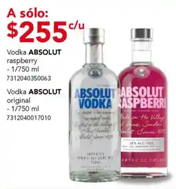 City Club Absolut vodka oferta