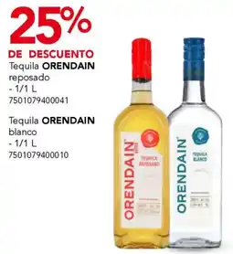 City Club Orendain tequila oferta