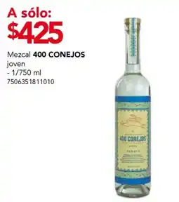 City Club 400 Conejos mezcal oferta